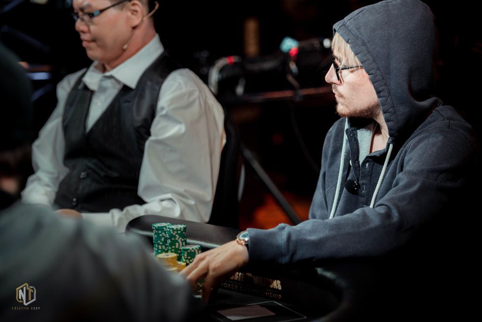 Espen Solaas starts 2nd in chips