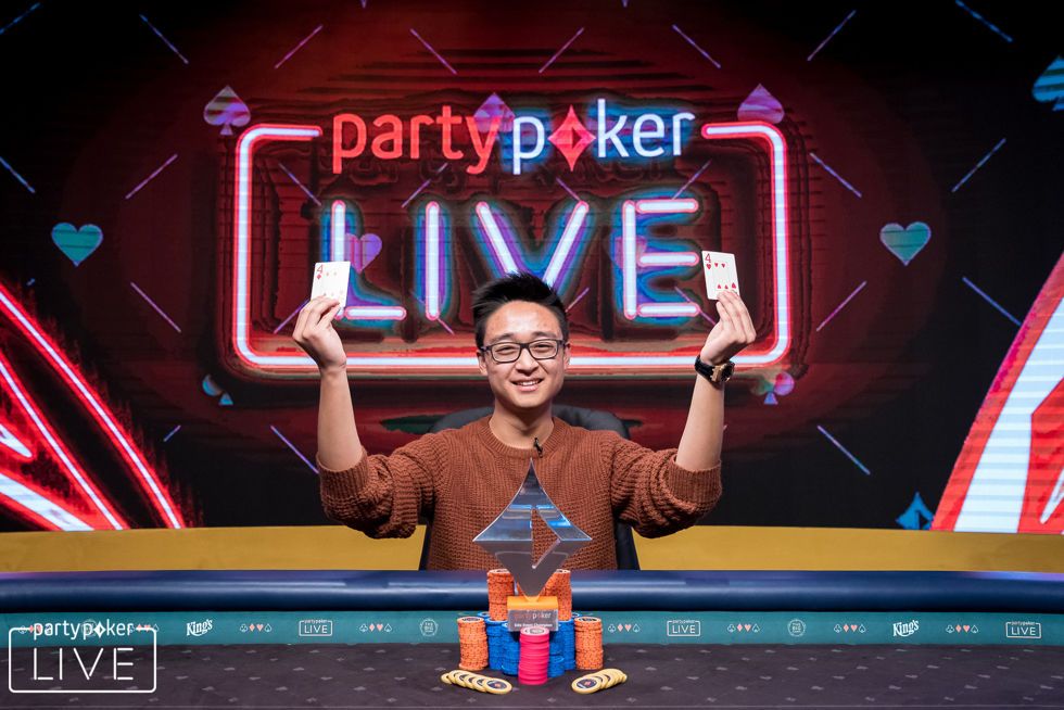 Chi Zhang wins the 2018 partypoker LIVE MILLIONS Germany €50,000 Super High Roll