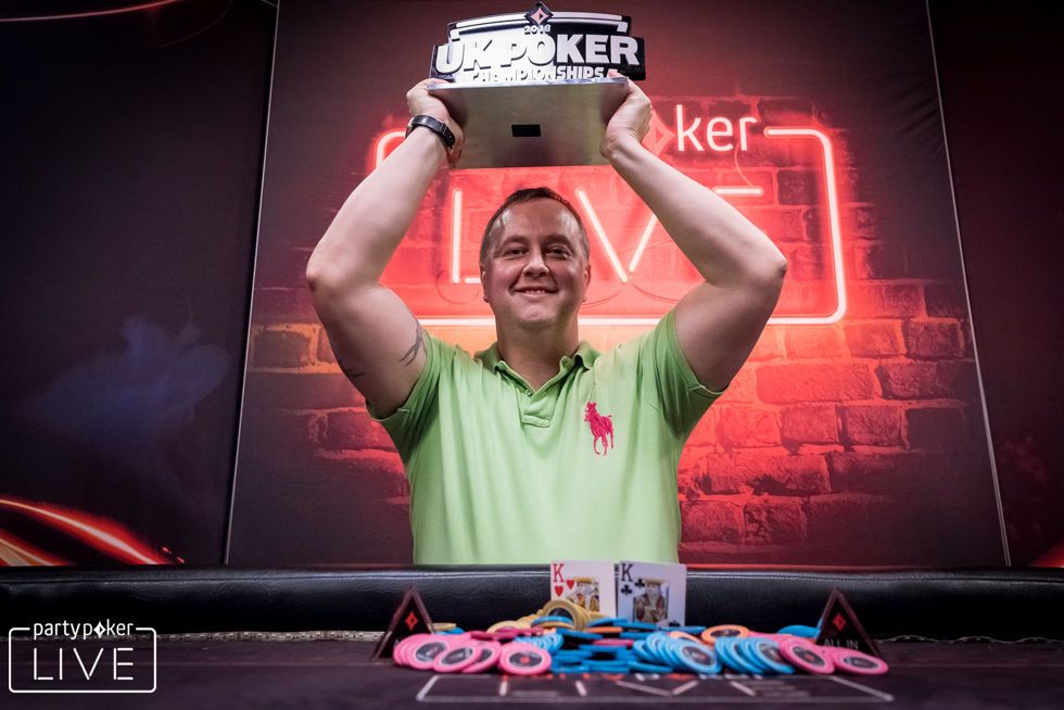 Chris Brice - partypoker LIVE UK Poker Championships £1,100 Main Event champion