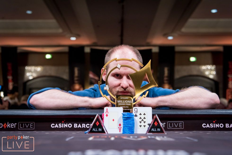 Sam Greenwood wins the 50,000 Super High Roller