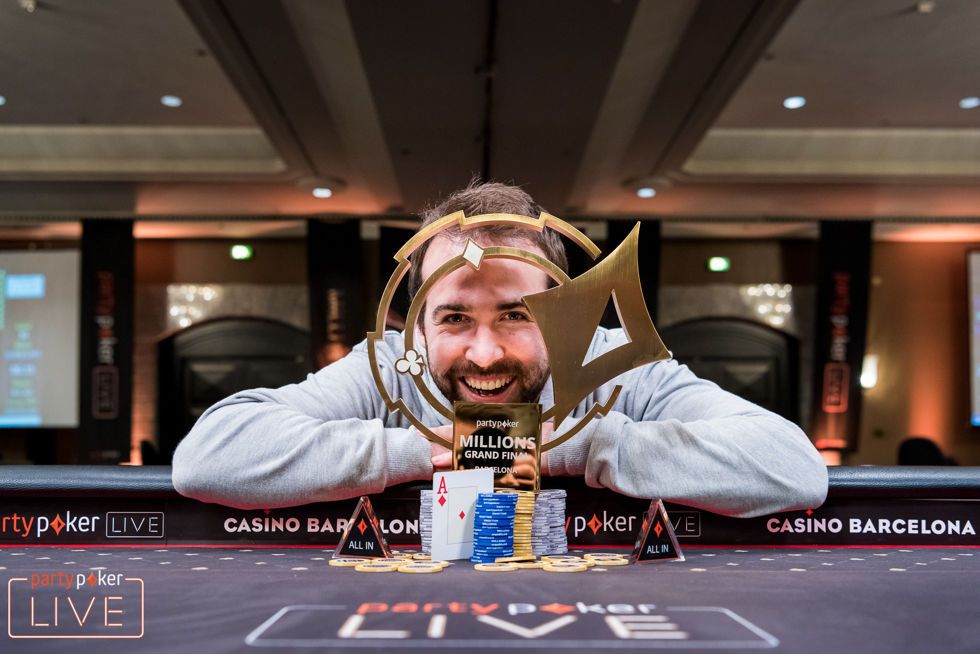 Pascal Lefrancois wins the 2018 partypoker LIVE MILLIONS Grand Final Barcelona