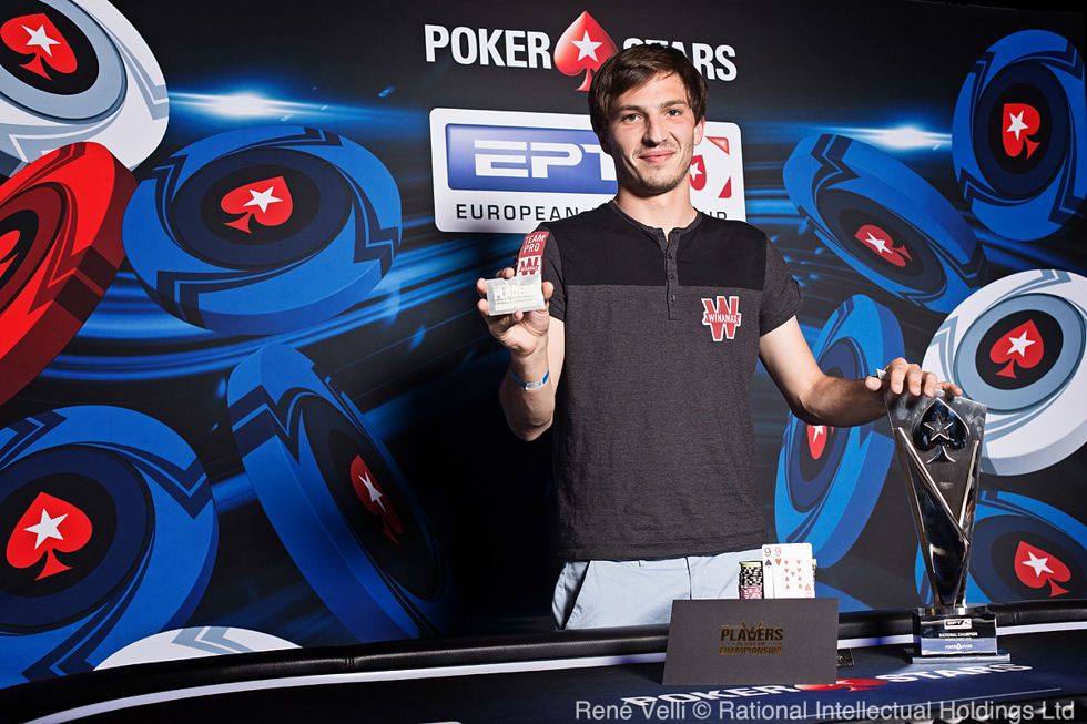 Winner EPT National Guillaume Diaz