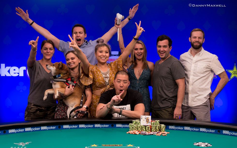 Benjamin Moon - 2018 $1,500 Big Blind Antes No-Limit Hold'em Winner