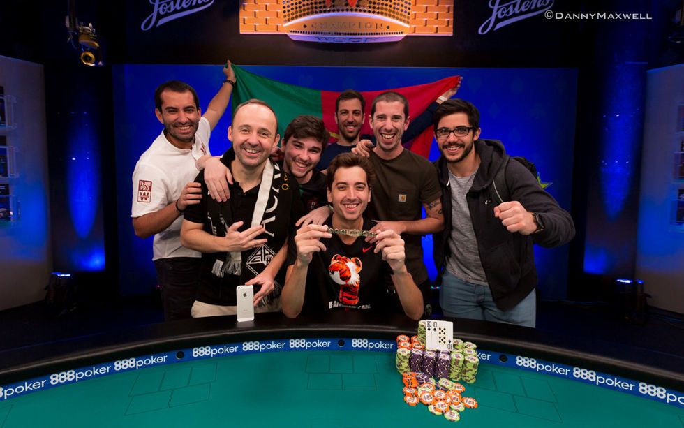 Diogo Veiga - 2018 WSOP Big Blind Antes $3,000 No-Limit Hold'em Winner