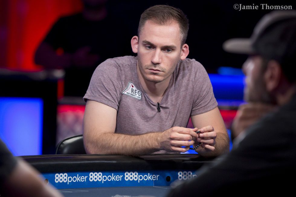 Justin Bonomo leads the final table