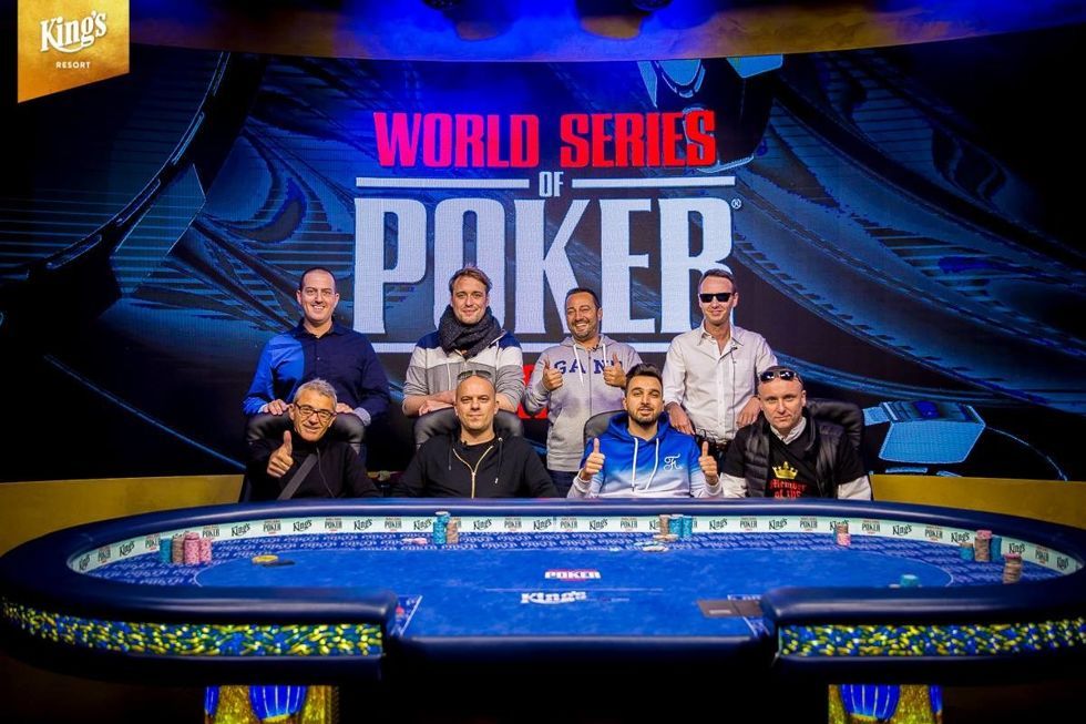 2018 WSOPE COLOSSUS Final Table