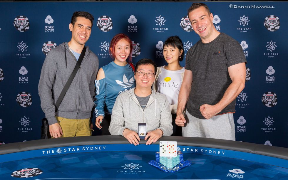 Jun Wang - 2018 WSOP International Circuit The Star Sydney A$500 Opening Event Winner