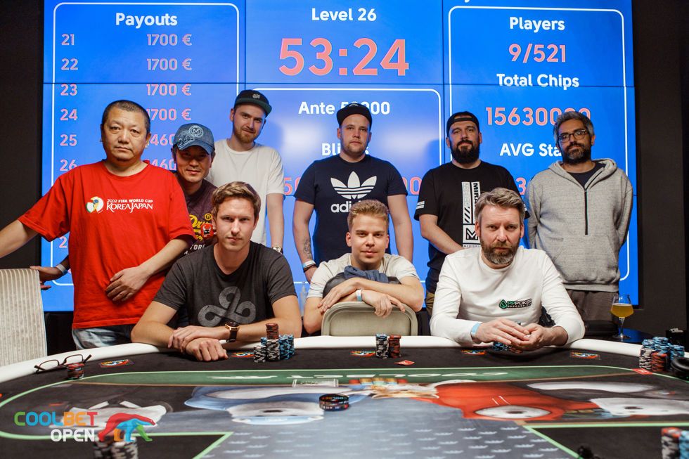 Coolbet Open Main Event Final Table