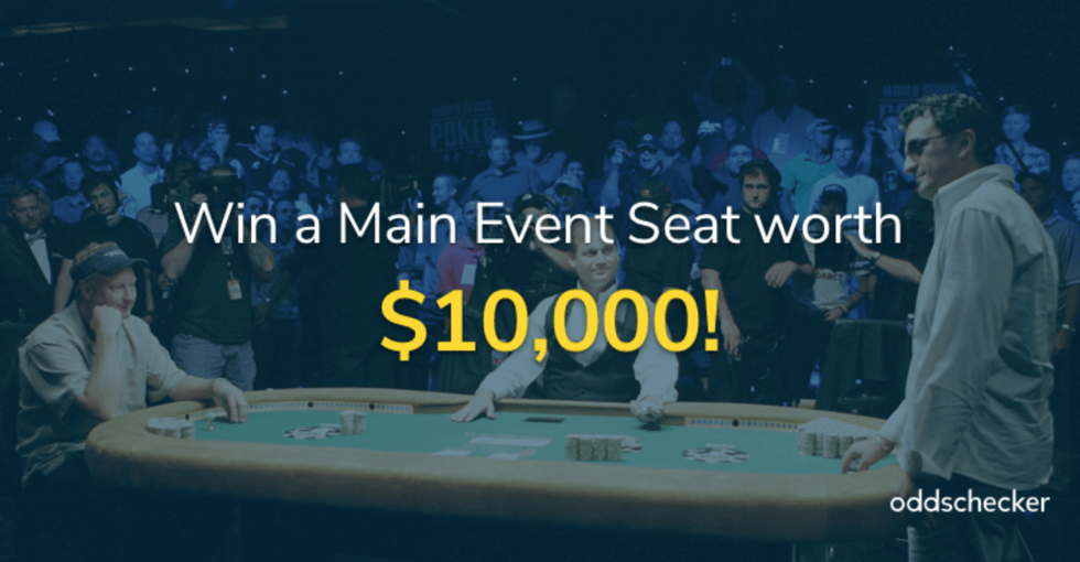 Oddschecker Main Event Seat Giveaway