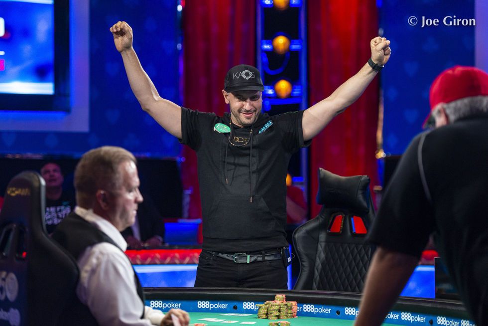 Champion Michael Mizrachi