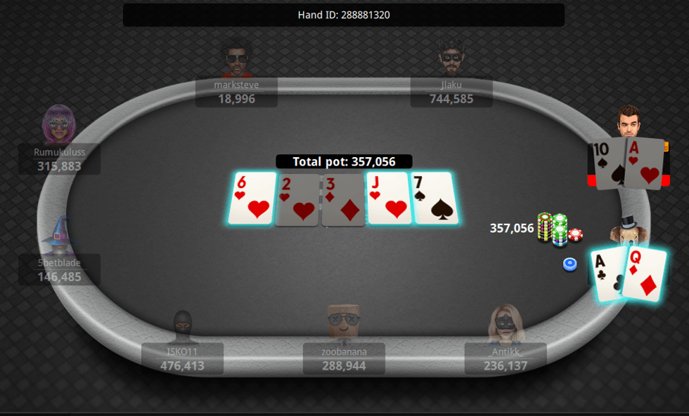 Moorman's Elimination Hand