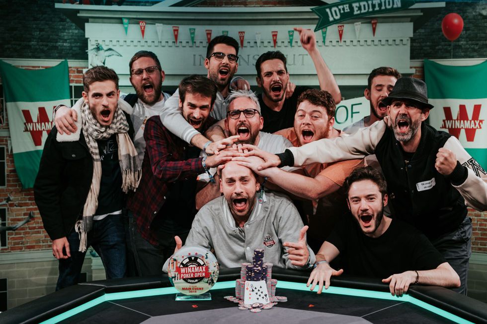 Winamax Poker Open Dublin Main Event Champion Philippe Guillou