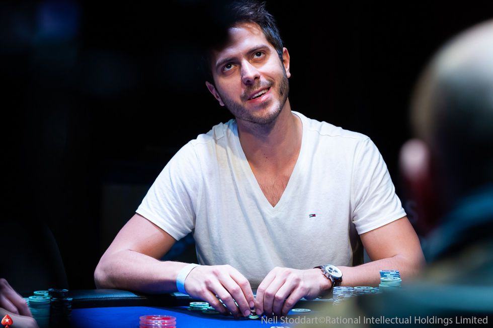 Norbert Szecsi ends the day third in the chip counts