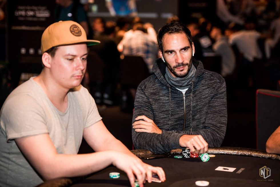 Julien Sitbon during the 2019 Aussie Millions