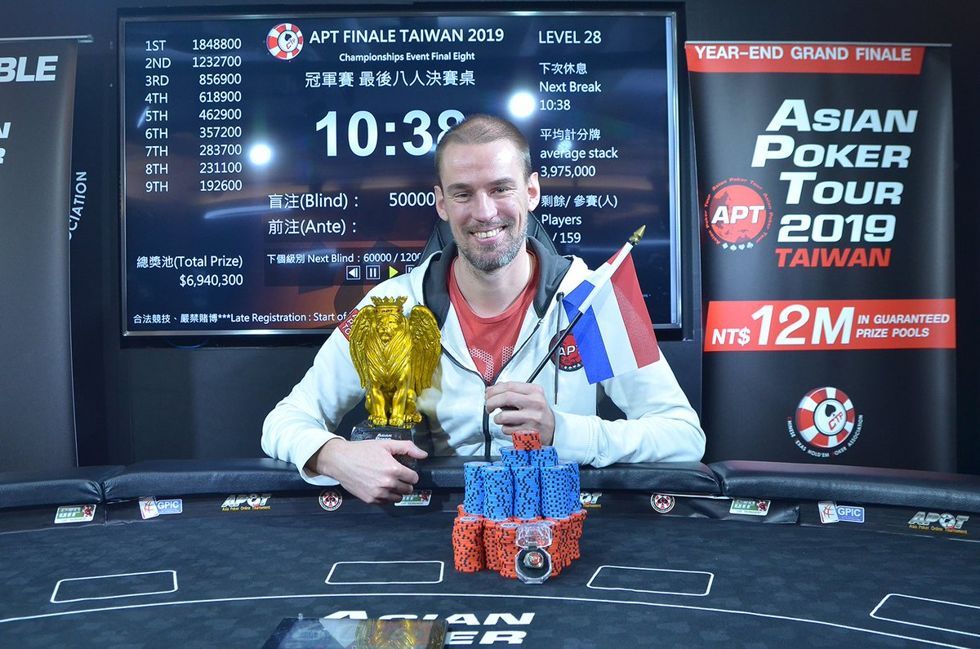 Tobias Peters wins APT Finale Taiwan 2019 Championships Event