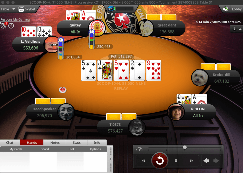 Three-Way All-In with L. Veldhuis