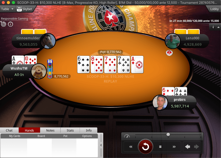 WushuTM doubles through probirs