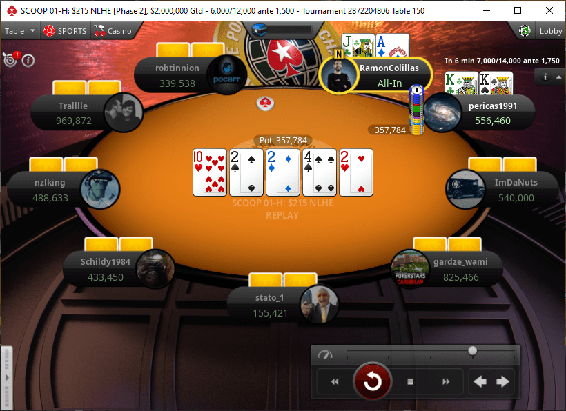 Ramon Colillas Eliminated