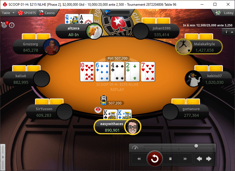 Fintan Hand eliminates "altzera"