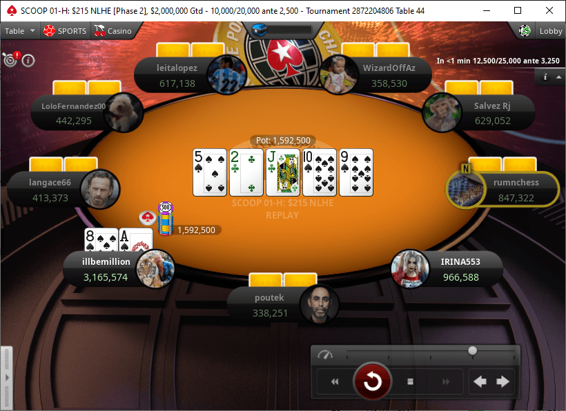 illbemillion Chip Leader