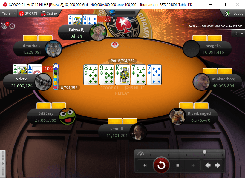 "Salvez Rj" Elimination