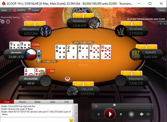 "larvovec" Eliminates "Chriiis2506"