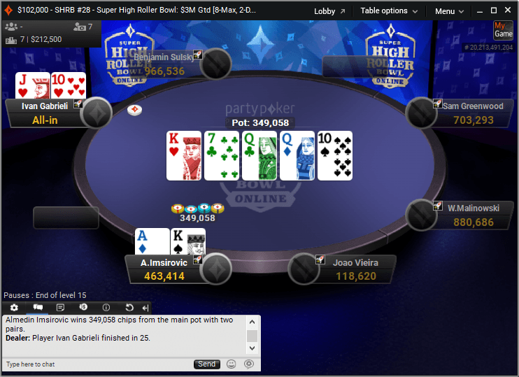 Gabrieli vs Imsirovic