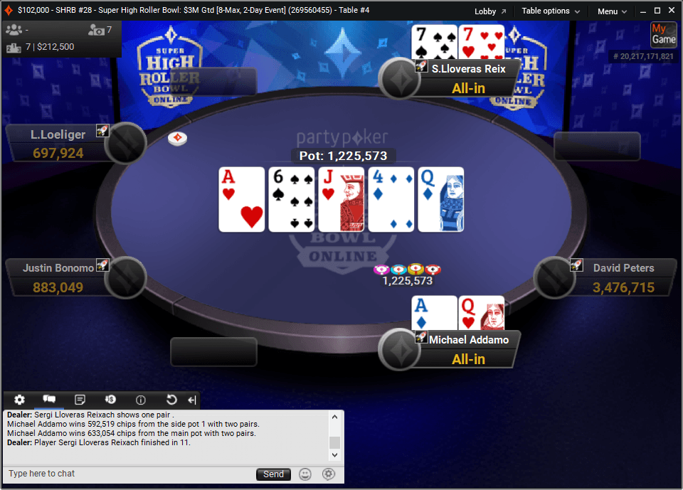 Reixach Eliminated by Addamo