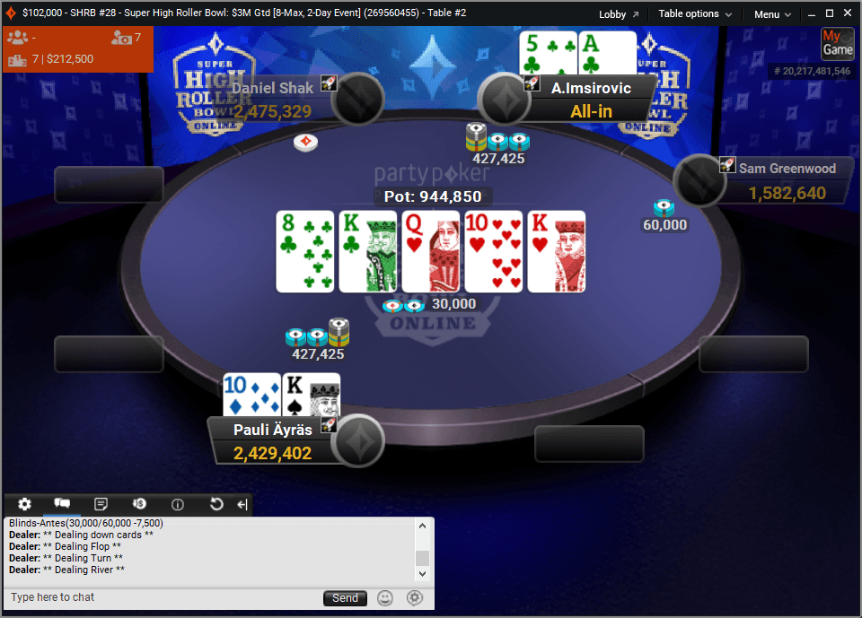 Ali Imsirovic Eliminated in Ninth Place