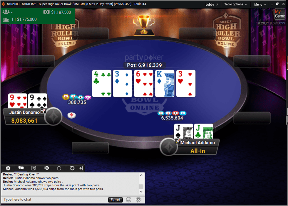 Addamo Doubles Up