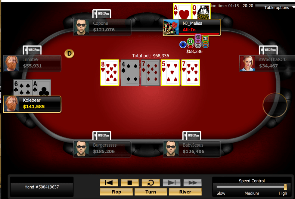 Singh Rivers Flush for Double