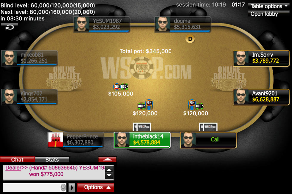 Event #23 Final Table