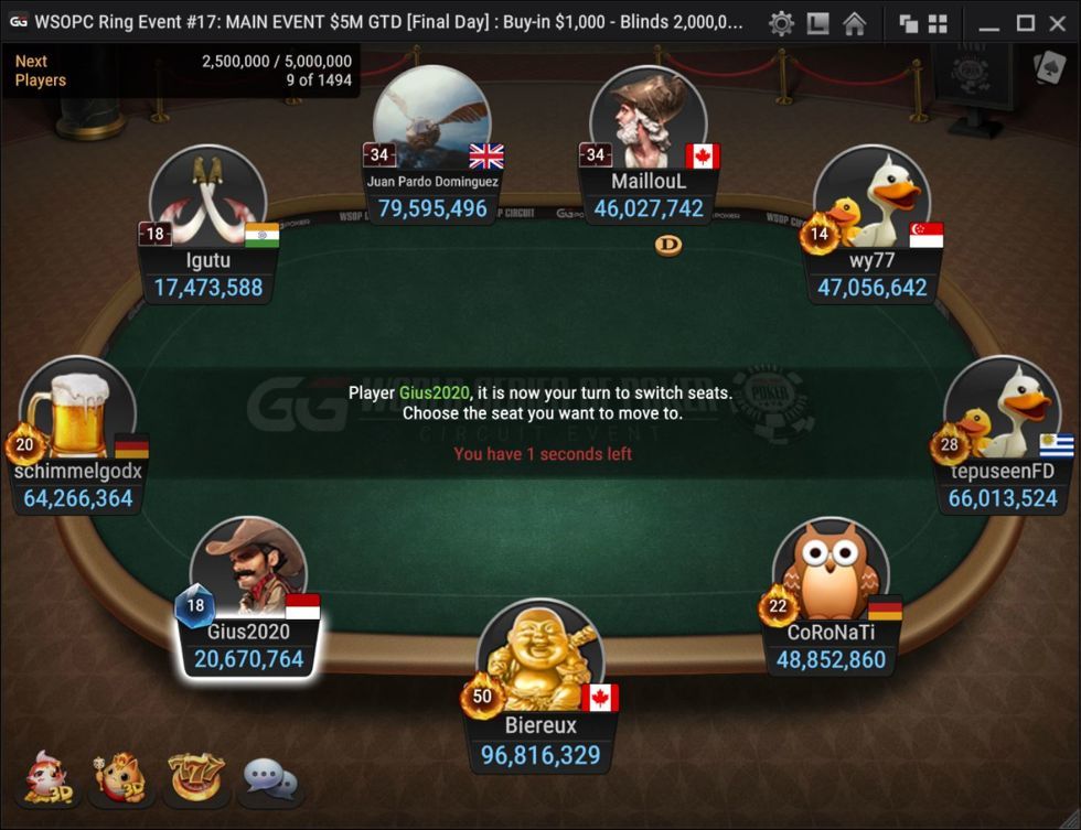 Event #32 Final Table