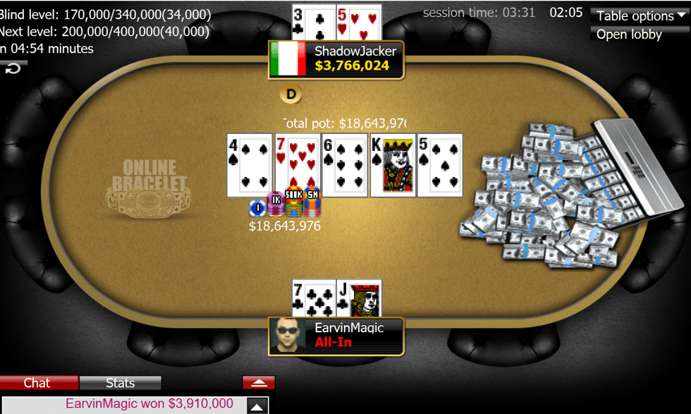 Event 29 Final Hand