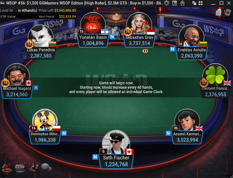 Event #56 Final Table
