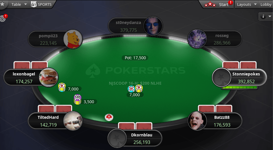 Event #16-H Final Table