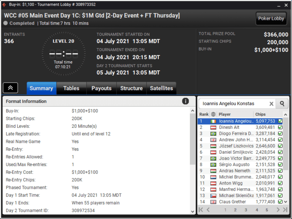 Main Event Day 1c Final Lobby