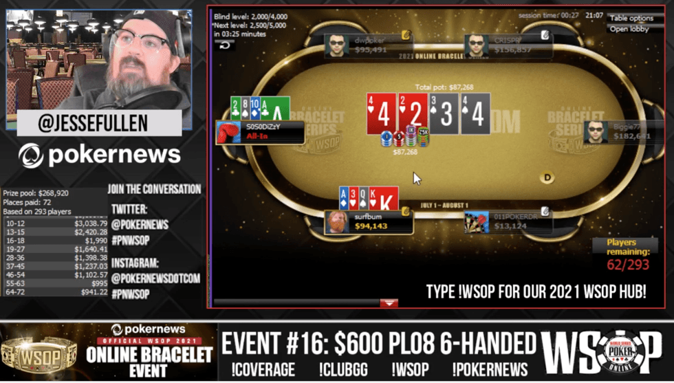 Tune Into the PokerNews Twitch Stream Now for Early WSOP Coverage
