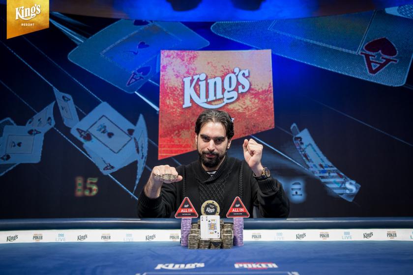 2019 WSOP Europe Main Event Champion Alexandros Kolonias