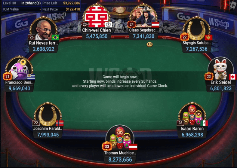 Event #11 Final Table