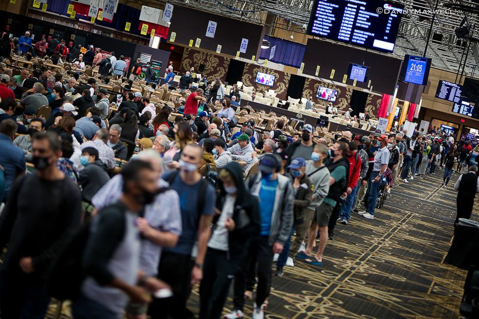 Queue for registration