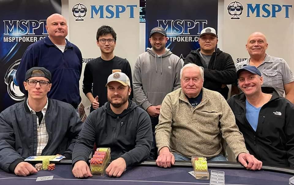 MSPT Running Aces Showdown Series $360 Mystery Bounty Final Table