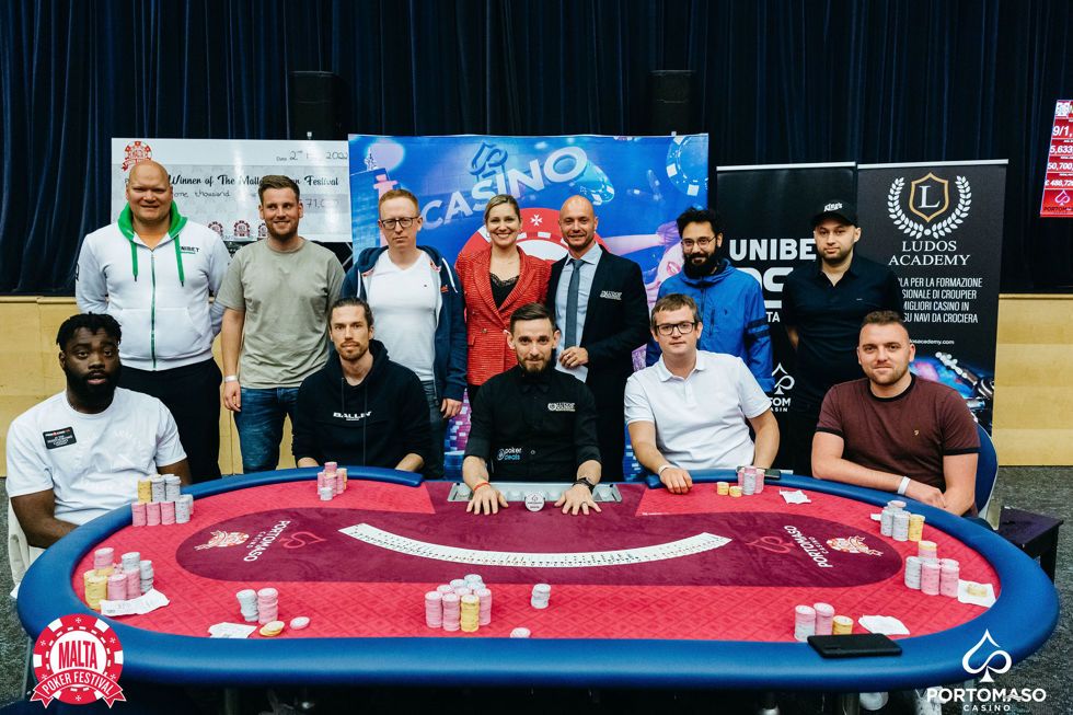 2022 Malta Poker Festival Spring Grand Event Final Table