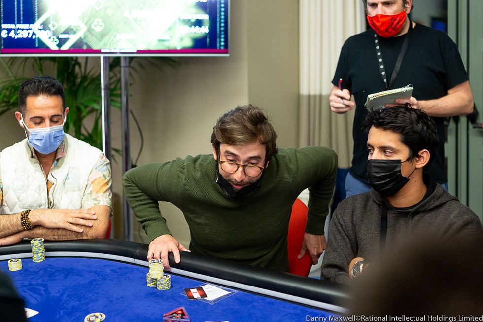 Pedro Garagnani bubbled the €25,000 High Roller