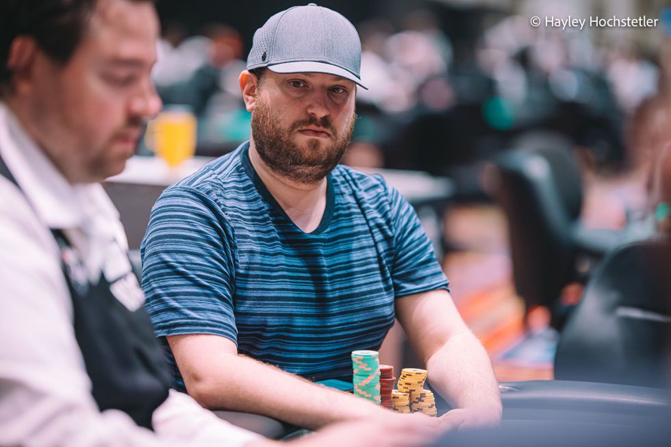 Scott Seiver is among the chip leaders