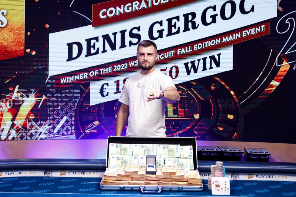 Denis Gergoc Wins 2022 WSOPC Main Event Autumn Edition
