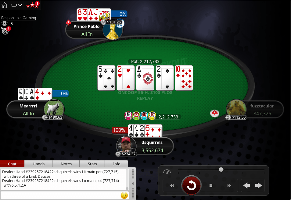 Shaban busts in three-way all in