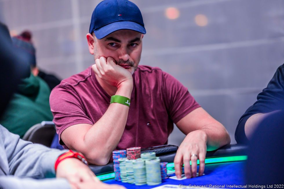 Stanislav Koleno was a Big Chip Leader at the Final Table