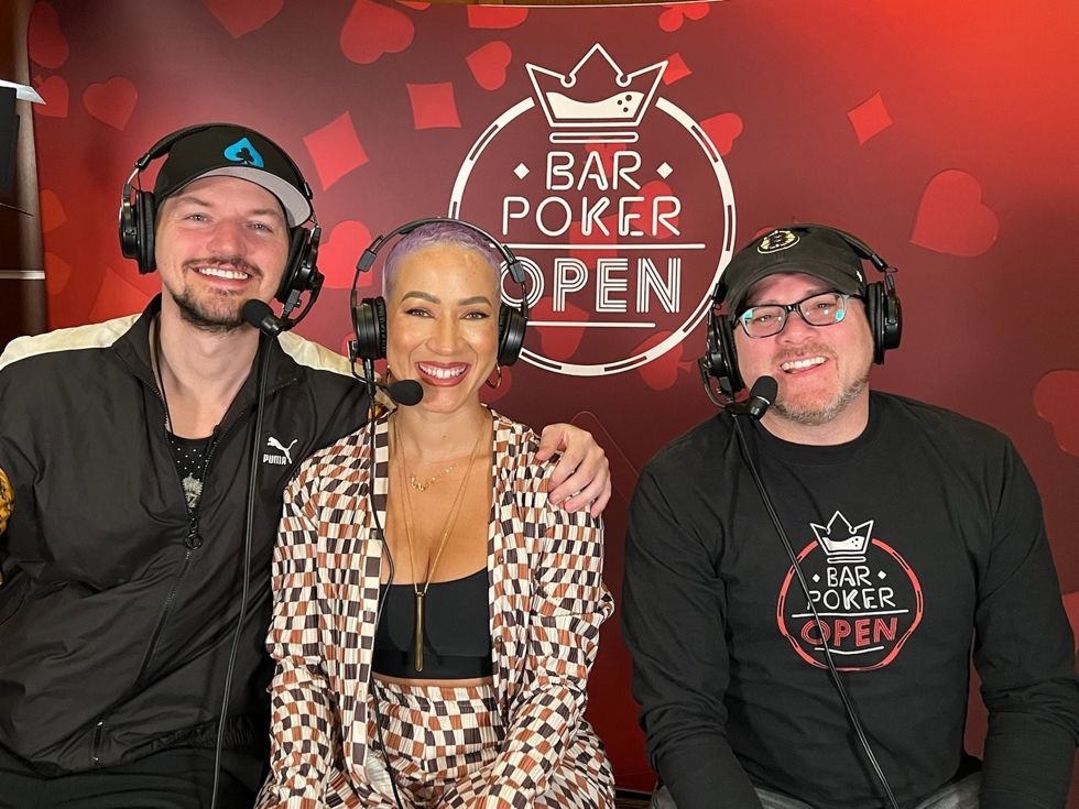 Joey Ingram, Ebony Kenney & Evan Myers for Bar Poker Open