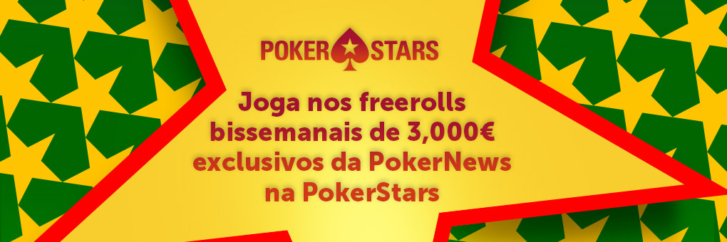 Freerolls Exclusivos de T€3.000 na PokerStars Portugal